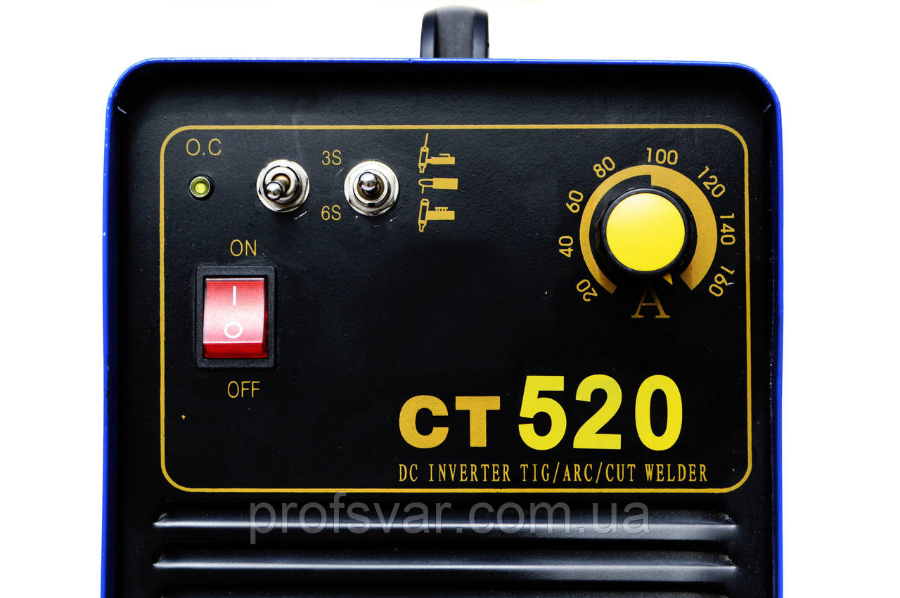 Сварочный аппарат MAGNITEK CT-520 (CUT/TIG/MMA)/220V - фото 3 - id-p1070183412