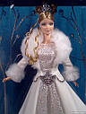 Лялька Барбі Колекційна Зимова Фантазія 2003 Barbie Holiday Visions Winter Fantasy B2519, фото 6