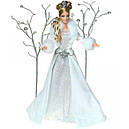 Лялька Барбі Колекційна Зимова Фантазія 2003 Barbie Holiday Visions Winter Fantasy B2519, фото 8