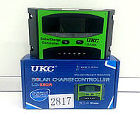 Контроллер зарядки для Солнечной панели UKC LD-530A 30A c дисплеем Solar Charge controller