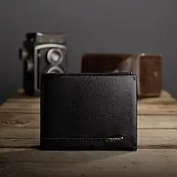 Шкіряний чоловічий гаманець із затискачем Kafa (555-12m)
