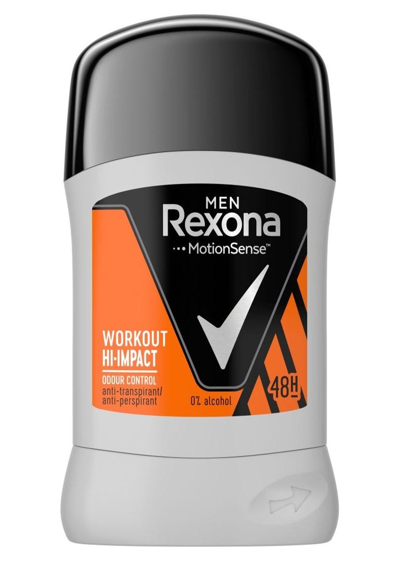 Дезодорант Rexona стік MEN Workout Тренування