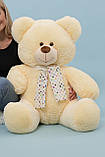 Плюшевий Ведмедик Луї висота 125 см, персиковий, фото 3