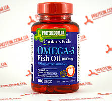 Риб'ячий Жир Puritan's Pride Omega-3 Fish Oil 1000 мг 100 капс