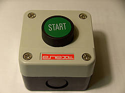 Кнопковий пост керування з кнопкою "старт" зеленого кольору, пило-вологозахищений ІР65