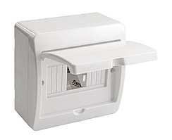 Щит розподільчий КН-6 під 6 автоматів 160х160х92