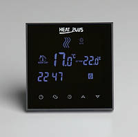 Терморегулятор Heat Plus BHT800 Gb Black (черный) программируемый для теплого пола