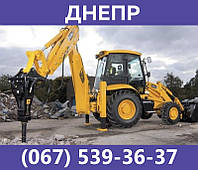 Аренда гидромолота на базе jcb 3cx