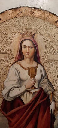 Икона св. Варвара 19 век, фото 2