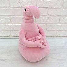 М'яка іграшка Педун Почокун 40 см рожевий