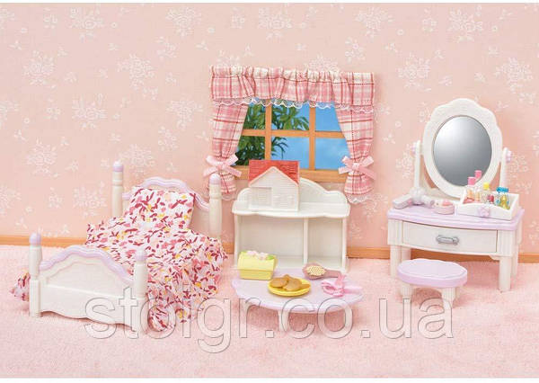 Sylvanian families bedroom and vanity set sales