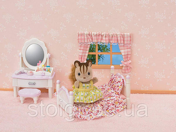 Sylvanian families bedroom clearance and vanity set