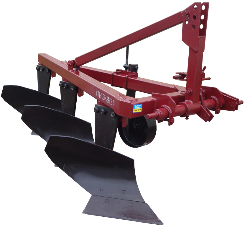 Плуг для мінітрактора ПН-3-30 Р, фото 1