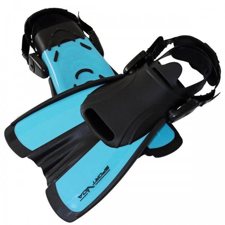 Ласти для плавання SportVida р. 34-38 (SV-DN0007JR-M) Black/Blue