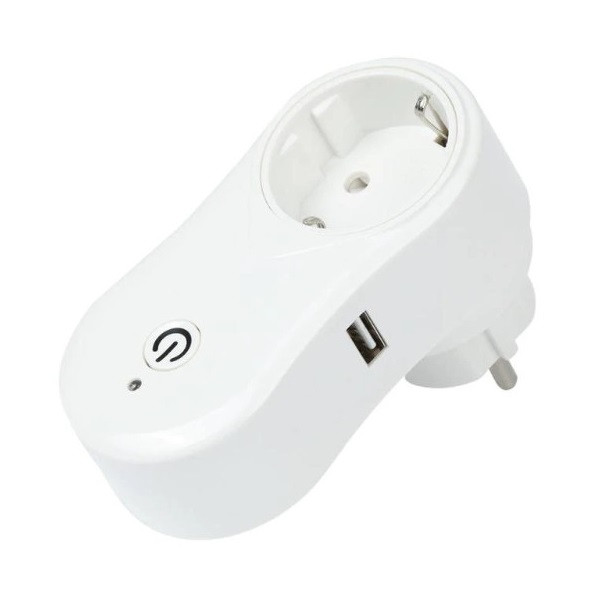 Розетка RIAS Socket Wi-Fi USB White (4_835226777), фото 1