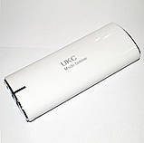 Зовнішній акумулятор Power Bank UKC U-29 20000 mAh White (4_278296451), фото 2