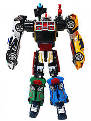 Великий трансформер тобот магма Athlon TOBOT "Magma 6" із шести машинок Магма 6