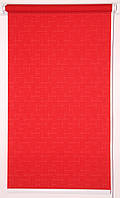 Рулонна штора Льон Червоний