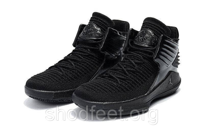 Jordan 32 best sale triple black