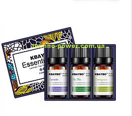 Набір аромамасел водорозчинних для зволожувача повітря 3 шт. Водорозчинні добавки для зволожувача