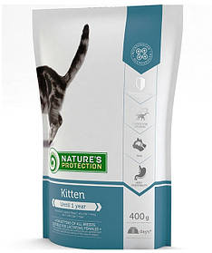 Natures Protection KITTEN корм для кошенят, 400 г