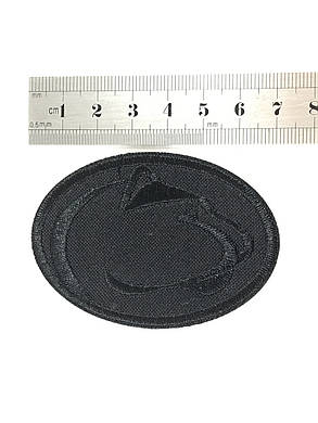 Нашивка Helly Hansen чорний 70x50 мм, фото 4
