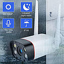 Зовнішня IP WiFi Cloud камера SDETER W10-2004 1080P Onvif. V380Pro, фото 3