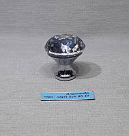 Ручка під Swarovski кришталева 30 мм хром