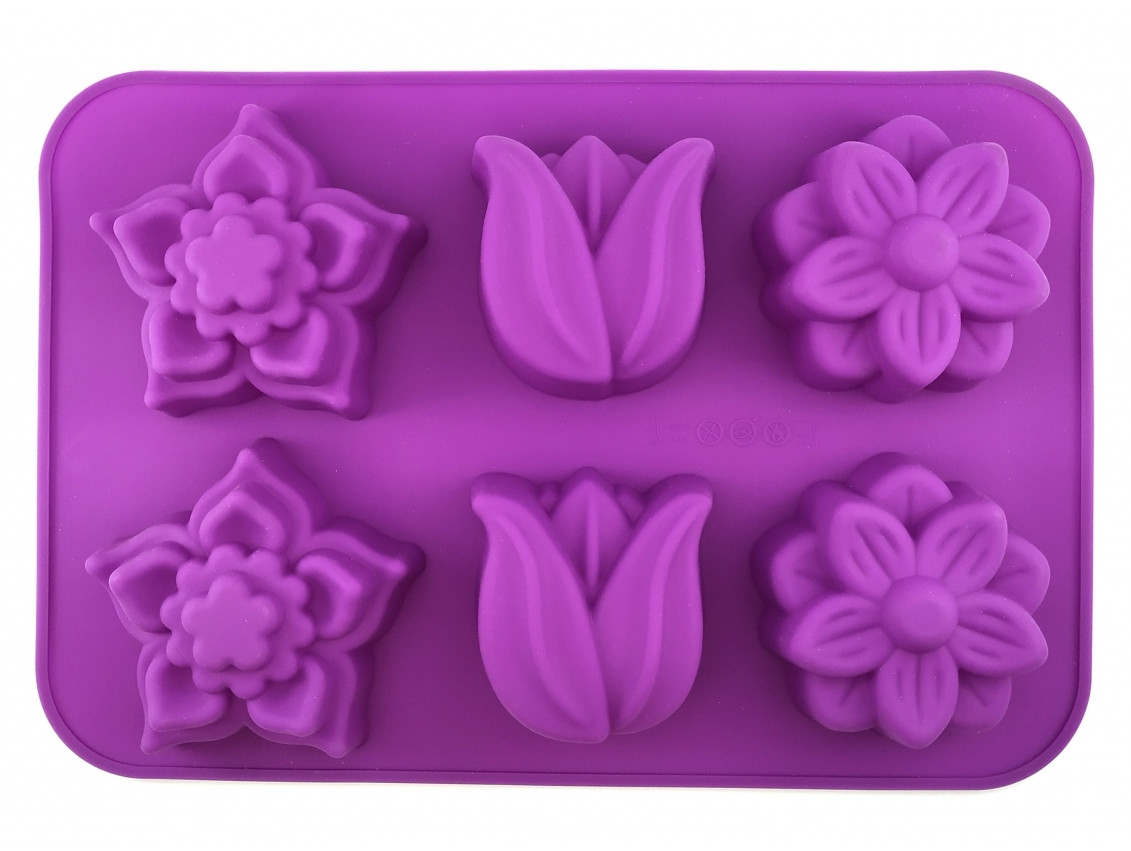 Форма силіконова Весняні квіточки