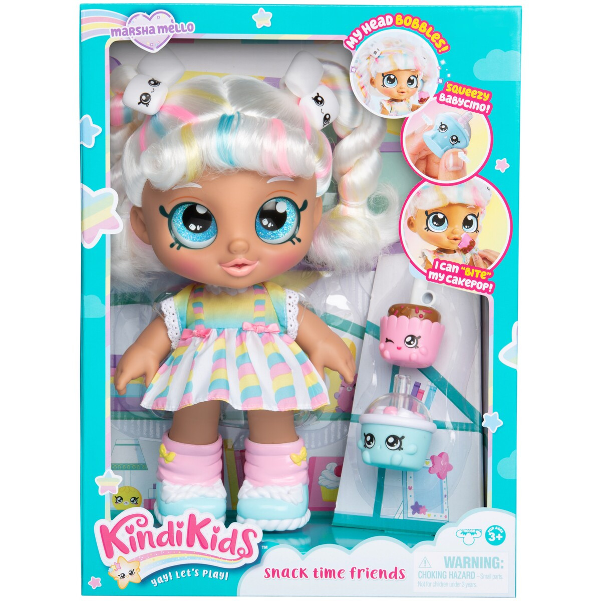 Kindi Kids великі ляльки Кінді Кидс Маршу Меллоу Marsha Mello, фото 1