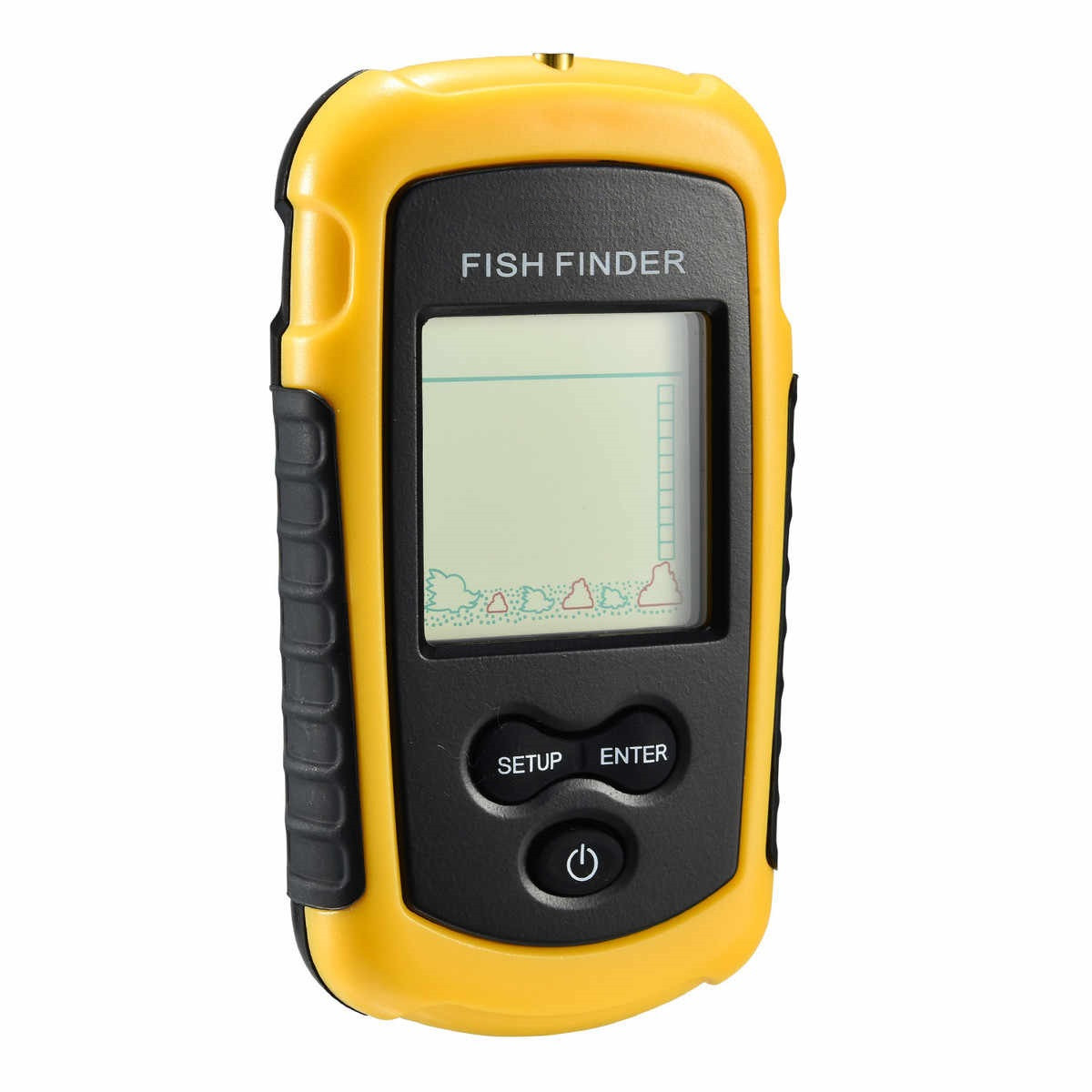 Ехолот рибальський Fish Finder FF07 Yellow (4_713536391)