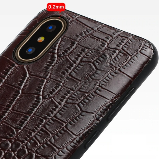 Чохол шкіра крокодила для Apple iPhone XS Max