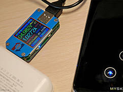 USB тестер струму напруги ємності Bluetooth Android RD UM25C