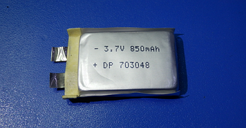 Акумулятор Li-pol DESIRE 703048 3,7 v 850mAh-25С