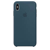 Чохол Silicone Case для iPhone Xs Max Cosmos Blue