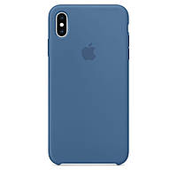 Чохол Silicone Case для iPhone Xs Max Denim Blue