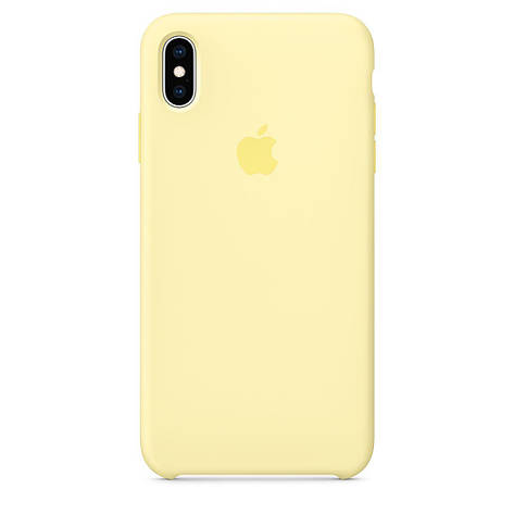 Чохол Silicone Case на iPhone X / Xs Mellow Yellow, фото 1