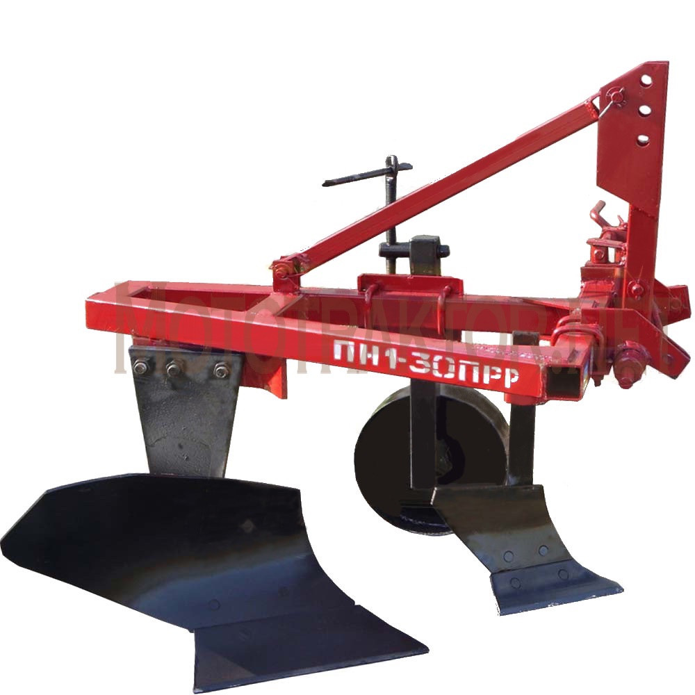 Плуг навісний однокорпусний із передплужником ПН-1-30 ПР Р (посилене регулювання), фото 1