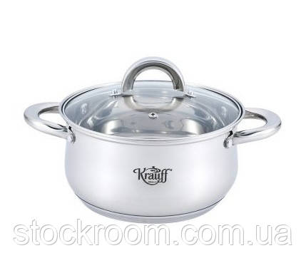 Каструля з нержавіючої сталі Krauff 26-238-018 Ø 18 см, 2.2 л