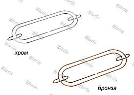 Бокалотримач стельовий овальний MX-053