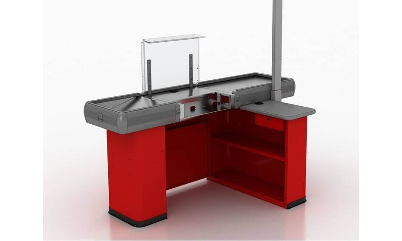 Касовий прилавок MINI вузьким накопичувачем, (KB-A MM W01-05) (без стрічки)
