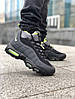 Чоловічі Термо кросівки Nike Air Max Sneakerboot 95 Black Volt Найк Аір Макс Снікербут чорні, фото 4