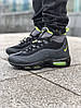 Чоловічі Термо кросівки Nike Air Max Sneakerboot 95 Black Volt Найк Аір Макс Снікербут чорні, фото 9