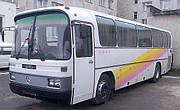 Mercedes O303 лобове скло з двох половинок ліве, праве