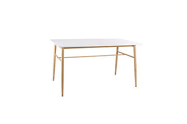 Стіл BOLTON DT-9017 прямокутний білий 140 см