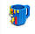 Дитяча Чашка для Конструктора Lego 350 мл, Подарунковий набір для дитини: Кружка + набір конструктора, фото 2