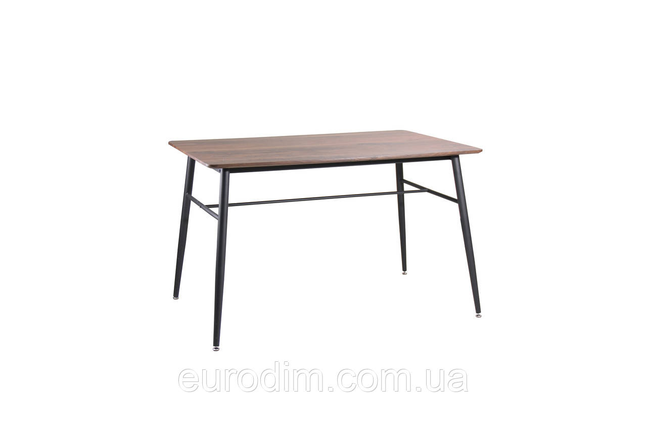 Стіл LOGAN DT-9017 прямокутний горіх 120 см