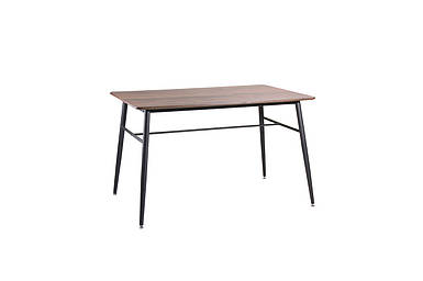 Стіл LOGAN DT-9017 прямокутний горіх 120 см