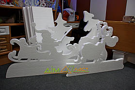 Новорічний декор — панорама з пінопласту No10 300 см Толщ 5 см