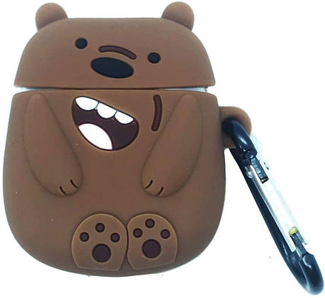 ОЧЕНКА! Чохол для Apple AirPods Alitek Angree Beer brown (Предоплата), фото 2